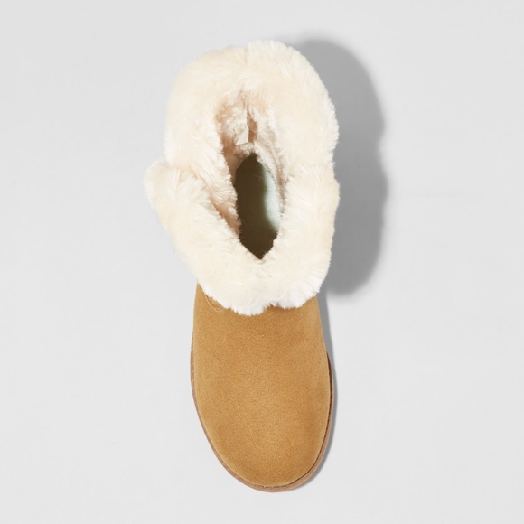 Cat & Jack Hadlee Fashion boots Tan New - Picture 2 of 5